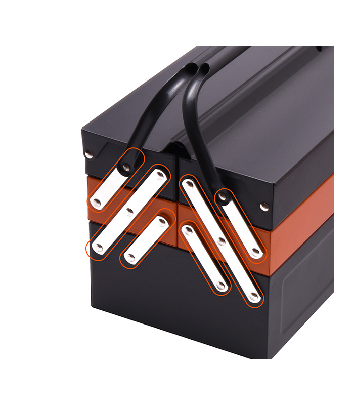 Caisse a outils en acier 3 tiroirs – Image 3